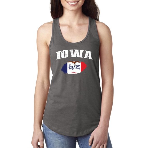 NIB - Women's Racerback Tank Top - Iowa