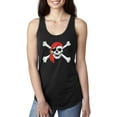 thumbnail image 1 of Normal is Boring - Women's Racerback Tank Top, up to Women Size 2XL - Jolly Roger Skull & Crossbones, 1 of 5