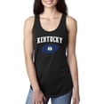 thumbnail image 1 of Normal is Boring - Women's Racerback Tank Top, up to Women Size 2XL - Kentucky, 1 of 5