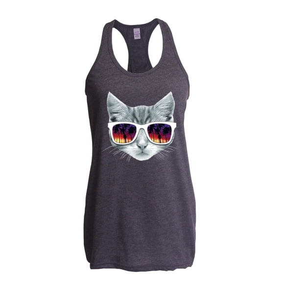 Normal is Boring - Women's Racerback Tank Top, up to Women Size 2XL - Kitty