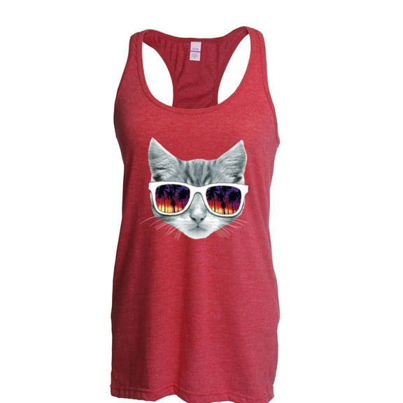 Normal is Boring - Women's Racerback Tank Top, up to Women Size 2XL - Kitty
