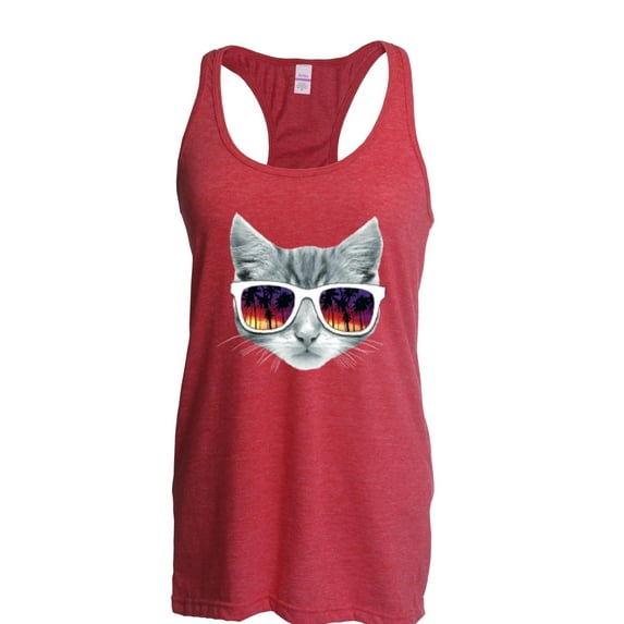 Normal is Boring - Women's Racerback Tank Top, up to Women Size 2XL - Kitty