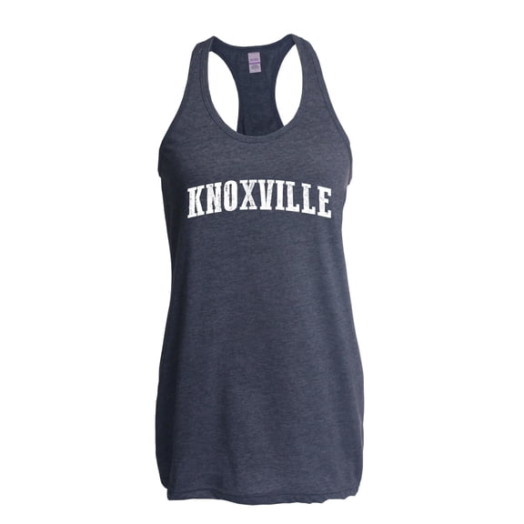 Normal is Boring - Women's Racerback Tank Top, up to Women Size 2XL - Knoxville TN Tennessee Flag
