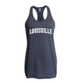 thumbnail image 1 of Normal is Boring - Women's Racerback Tank Top, up to Women Size 2XL - Louisville, 1 of 2