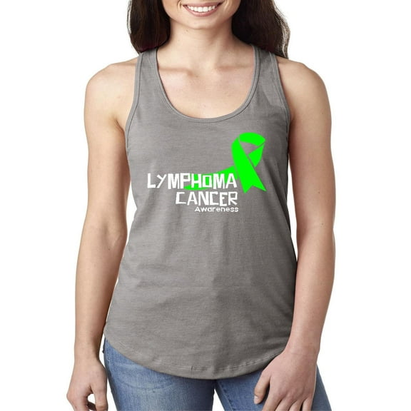 Normal is Boring - Women's Racerback Tank Top, up to Women Size 2XL - Lymphoma Cancer
