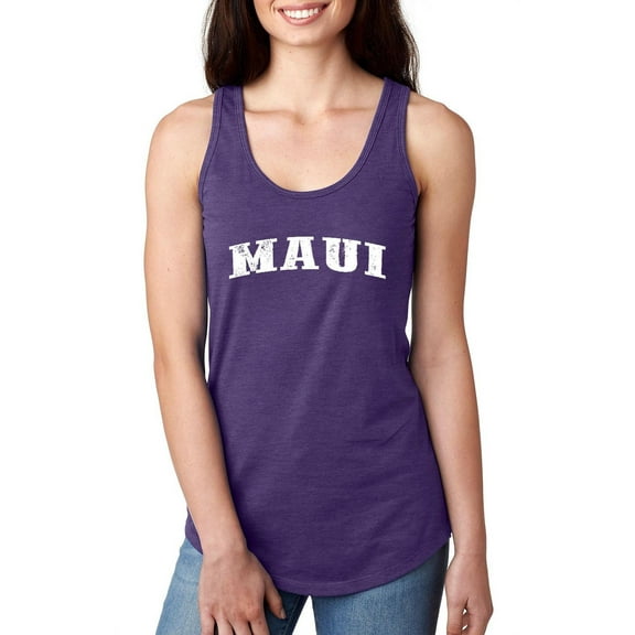 Normal is Boring - Women's Racerback Tank Top, up to Women Size 2XL - Maui Hawaii