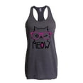 thumbnail image 1 of Normal is Boring - Women's Racerback Tank Top, up to Women Size 2XL - Meow Cute Cat Kitty, 1 of 2