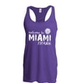 thumbnail image 1 of NIB - Women's Racerback Tank Top - Miami, 1 of 5