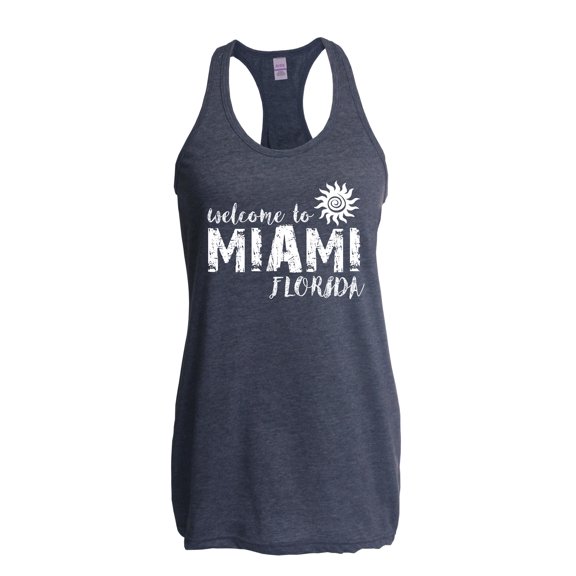 Normal is Boring - Women's Racerback Tank Top, up to Women Size 2XL - Miami