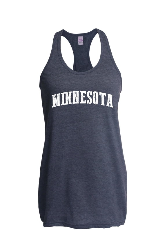 - Women's Racerback Tank Top, up to Women Size 2XL - Minnesota