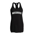 thumbnail image 1 of Normal is Boring - Women's Racerback Tank Top, up to Women Size 2XL - Missouri, 1 of 5