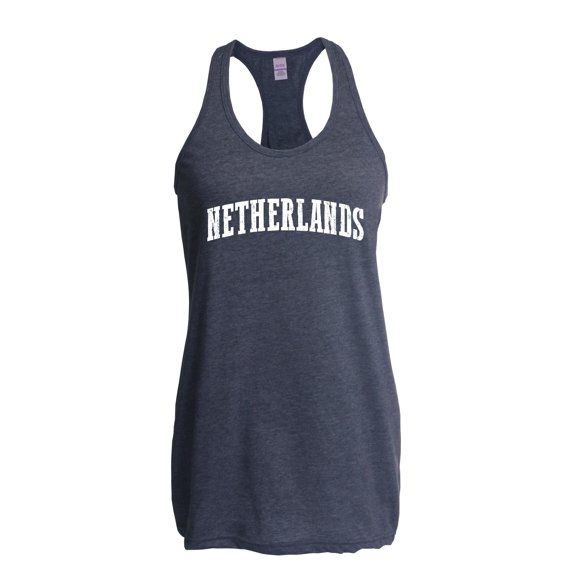 Normal is Boring - Women's Racerback Tank Top, up to Women Size 2XL - Netherlands Amsterdam