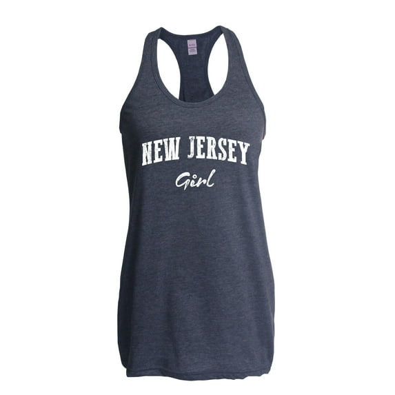 Normal is Boring - Women's Racerback Tank Top, up to Women Size 2XL - New Jersey Girl
