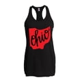 thumbnail image 1 of Normal is Boring - Women's Racerback Tank Top, up to Women Size 2XL - Ohio, 1 of 5