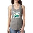 thumbnail image 1 of Normal is Boring - Women's Racerback Tank Top, up to Women Size 2XL - One Happy Camper, 1 of 5