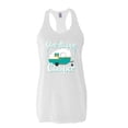 thumbnail image 1 of Normal is Boring - Women's Racerback Tank Top, up to Women Size 2XL - One Happy Camper, 1 of 5