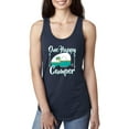 thumbnail image 1 of Normal is Boring - Women's Racerback Tank Top, up to Women Size 2XL - One Happy Camper, 1 of 5