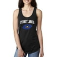 thumbnail image 1 of Normal is Boring - Women's Racerback Tank Top, up to Women Size 2XL - Philadelphia Pennsylvania, 1 of 5