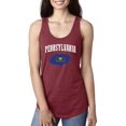 thumbnail image 1 of Normal is Boring - Women's Racerback Tank Top, up to Women Size 2XL - Philadelphia Pennsylvania, 1 of 5