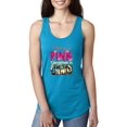 thumbnail image 1 of Normal is Boring - Women's Racerback Tank Top, up to Women Size 2XL - Pretty in Pink Dangerous in Camo, 1 of 5