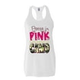 thumbnail image 1 of Normal is Boring - Women's Racerback Tank Top, up to Women Size 2XL - Pretty in Pink Dangerous in Camo, 1 of 2