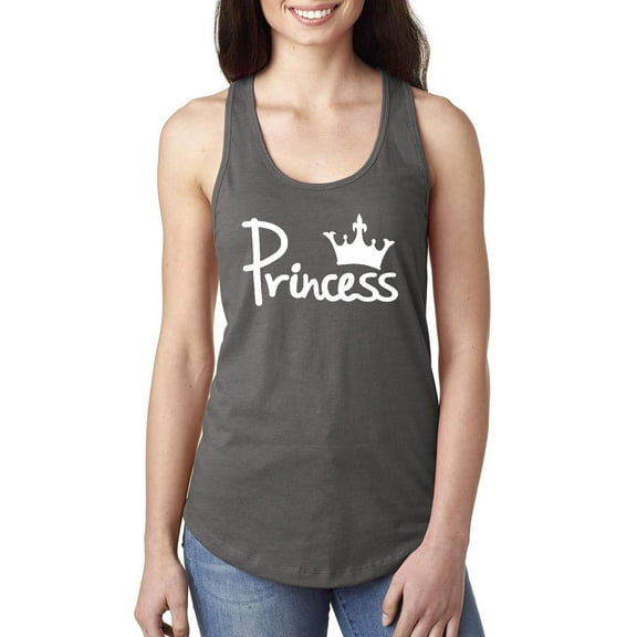 Normal is Boring - Women's Racerback Tank Top, up to Women Size 2XL - Princess Crown