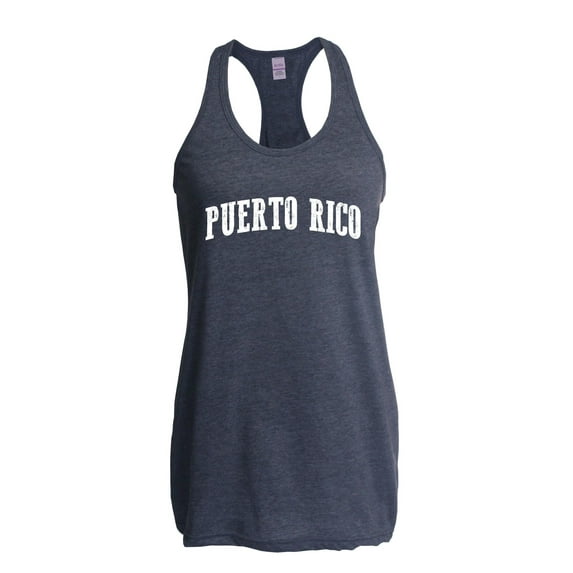 NIB - Women's Racerback Tank Top - Puerto Rico