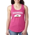 thumbnail image 1 of Normal is Boring - Women's Racerback Tank Top, up to Women Size 2XL - Sacramento, 1 of 5