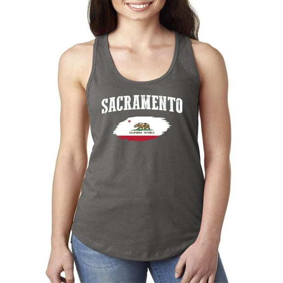 Normal is Boring - Women's Racerback Tank Top, up to Women Size 2XL - Sacramento