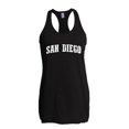 thumbnail image 1 of Normal is Boring - Women's Racerback Tank Top, up to Women Size 2XL - San Diego, 1 of 5