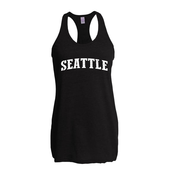 Normal is Boring - Women's Racerback Tank Top, up to Women Size 2XL - Seattle