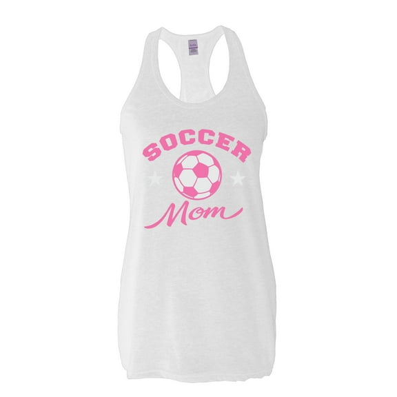 Normal is Boring - Women's Racerback Tank Top, up to Women Size 2XL - Soccer Mom