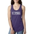 thumbnail image 1 of Normal is Boring - Women's Racerback Tank Top, up to Women Size 2XL - Softball with Ball, 1 of 5