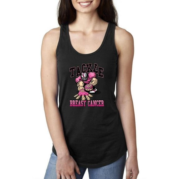 NIB - Women's Racerback Tank Top - Tackle Breast Cancer
