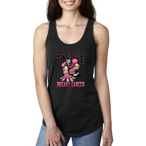 NIB - Women's Racerback Tank Top - Tackle Breast Cancer