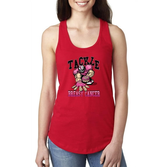 Normal is Boring - Women's Racerback Tank Top, up to Women Size 2XL - Tackle Breast Cancer