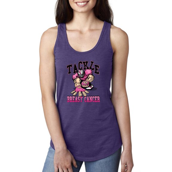 Normal is Boring - Women's Racerback Tank Top, up to Women Size 2XL - Tackle Breast Cancer