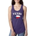 thumbnail image 1 of Normal is Boring - Women's Racerback Tank Top, up to Women Size 2XL - Texas Flag, 1 of 5