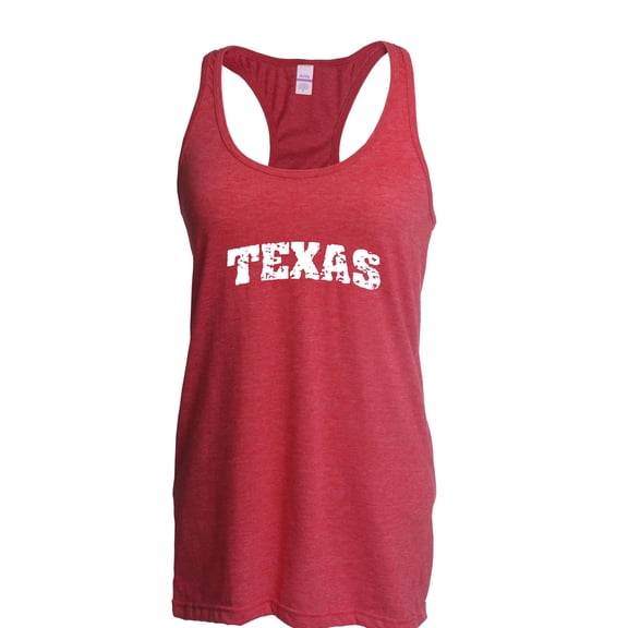 Normal is Boring - Women's Racerback Tank Top, up to Women Size 2XL - Texas Flag