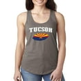 thumbnail image 1 of Normal is Boring - Women's Racerback Tank Top, up to Women Size 2XL - Tucson Arizona Flag, 1 of 5