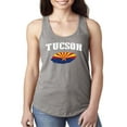 thumbnail image 1 of Normal is Boring - Women's Racerback Tank Top, up to Women Size 2XL - Tucson Arizona Flag, 1 of 5