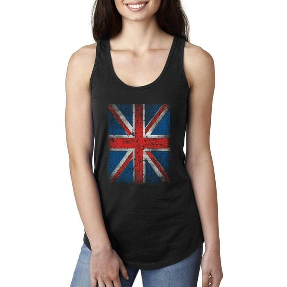 NIB - Women's Racerback Tank Top - Union Jack British Flag