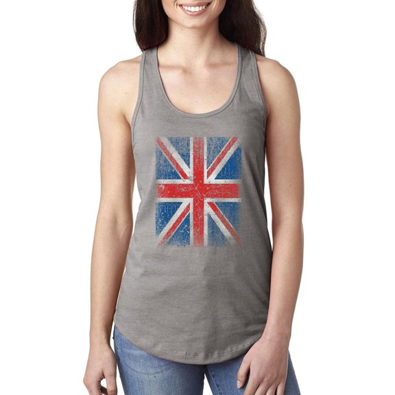 NIB - Women's Racerback Tank Top - Union Jack British Flag