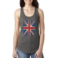 thumbnail image 1 of Normal is Boring - Women's Racerback Tank Top, up to Women Size 2XL - Union Jack British Flag, 1 of 5