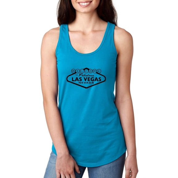Normal is Boring - Women's Racerback Tank Top, up to Women Size 2XL - Welcome to Las Vegas Nevada