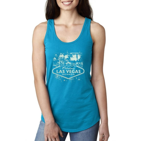 Normal is Boring - Women's Racerback Tank Top, up to Women Size 2XL - Welcome to Las Vegas Nevada