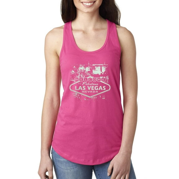 NIB - Women's Racerback Tank Top - Welcome to Las Vegas Nevada