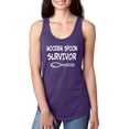 thumbnail image 1 of Normal is Boring - Women's Racerback Tank Top, up to Women Size 2XL - Wooden Spoon Survivor, 1 of 5