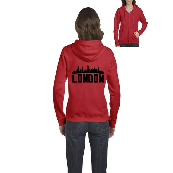 Normal is Boring - Women's Sweatshirt Full-Zip Pullover, up to Women Size 3XL - London