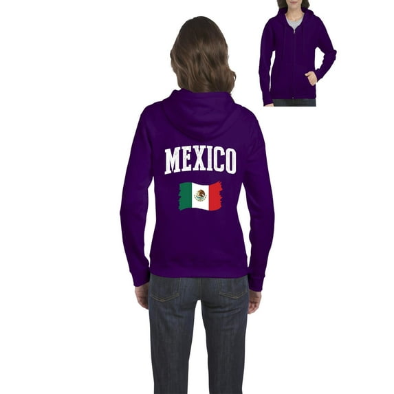 Normal is Boring - Women's Sweatshirt Full-Zip Pullover, up to Women Size 3XL - Mexico